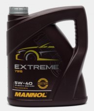 MANNOL 7915 EXTREME SAE 5W-40 API SN/CF синт 4л Масло моторное