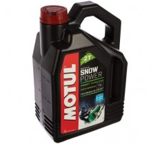 Motul 2T Snow Power technosynt. 4л Масло для снегоходов