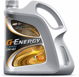 G-Energy F Synth 0w40 4L Масло моторное