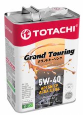 TOTACHI Grand Touring Fully син. SN 5W-40 4л Масло моторное