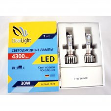 Clearlight Лампа LED Н7 4300LMN (2 шт)