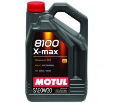 Motul 8100 X-max 0w30 100% синтетик 5л Масло моторное