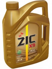 ZIC X9 LS 5w40 Diesel 4л Масло моторное