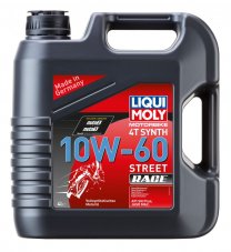 LIQUI MOLY 1687 Racing sinth 10w60 4л 4Т Масло моторное