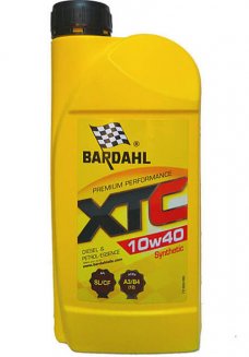 Bardahl XTC 10W-40 API SN/CF 1л Масло моторное 36241