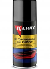 KERRY KR-963-1 Лак д/тонировки фар (черный) 210мл