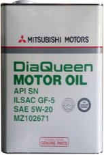mitsubishi DIAQUEEN SL 5W20 4 л АКЦИЯ!