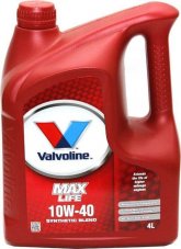 Valvoline MAXLIFE 10W40 sint.blend 4л Масло моторное
