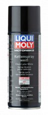 LIQUI MOLY 1591 Белая цепная смазка д/мотоц. 400мл Racing Kettenspray weiss