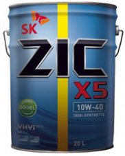 ZIC R X5 Diesel 10w40 20л Масло моторное