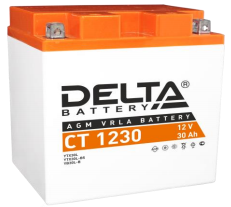 DELTA moto 12V 30A 300AA AGM (CT1230)