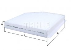 Mahle/Knecht LA386 Воздушный фильтр (CU 2450)