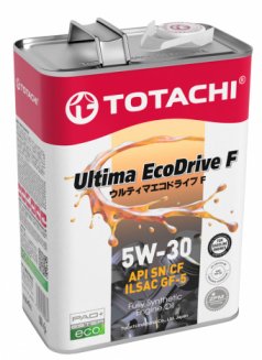 TOTACHI Ultima EcoDrive F 5w30 SN/CF 4л Масло моторное