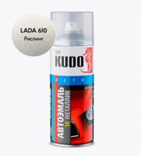 KUDO KU-41610 Эмаль автомобильная металлизированная "Рислинг 610" 520мл