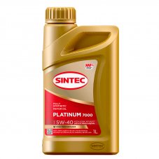 SINTEC PLATINUM 7000 5W-40 A3/B4 SN/CF 1л Масло моторное