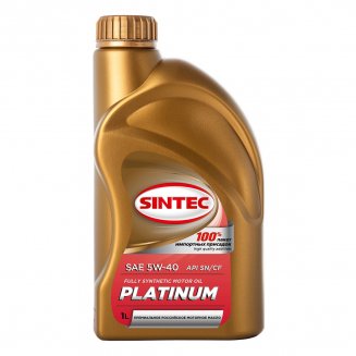 SINTEC PLATINUM 7000 5W-40 A3/B4 SN/CF 1л Масло моторное