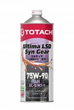 TOTACHI Ultima LSD Syn-Gear GL-5 75W-90 1л Трансмиссионное масло