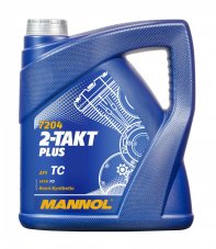 MANNOL 7204 2-Takt AP+ TC (п/синт.) 4л Масло моторное