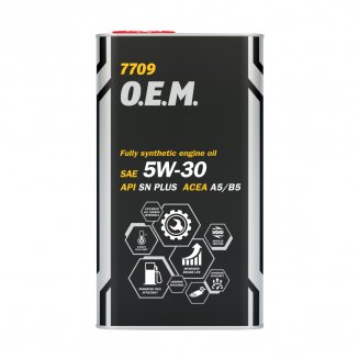 MANNOL 7709 O.E.M.5W30 TOYOTA LEXUS 4л Масло моторное