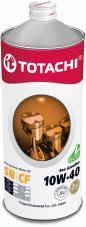 TOTACHI Eco Gasoline Oil SM/CF 10W40 1л п/с Масло моторное