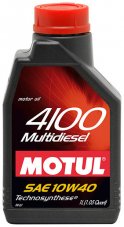 Motul 4100 MultiDiesel SAE 10w40 1л Масло моторное