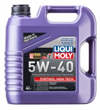 LIQUI MOLY 2194/1915 5w40 Synthoil High Tech 4л Масло моторное