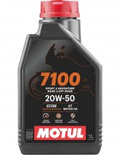 Motul 7100 4T 20W-50 100% sint.Ester.1л.Масло моторное