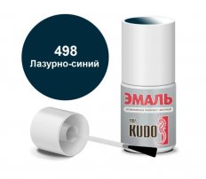 Ku-70498 эмаль а/м ремонтная с кисточкой "498 - лазурно-синий" 15мл