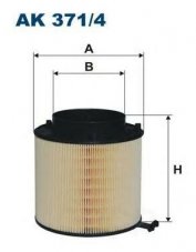 FILTRON AK 371/4 ( C 16 144x) Фильтр воздушный