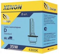 Clearlight Лампа ксенон. D3S 4300К