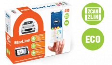 StarLine A93 V2 ECO 2CAN-2LIN Автомобильная сигнализация