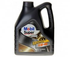 Mobil Super 3000х1 DSL масло 5w40 4л (оригинал) Масло моторное