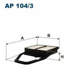 FILTRON AP 104/3 Фильтр воздушный