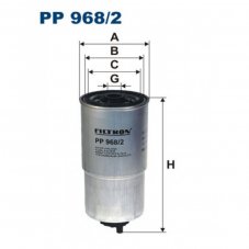 FILTRON PP 968/2 (WK 854/1) Фильтр топливный