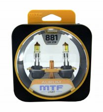 MTF Лампа автомобильная Aurum 3000K H27/2 881 (55)