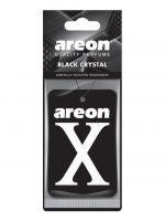 Areon "Х" ароматизатор подвесной Black crystal