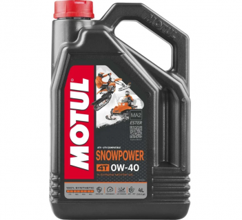 Motul 4T Snowpower 0W-40 4л Масло моторное для снегоходов