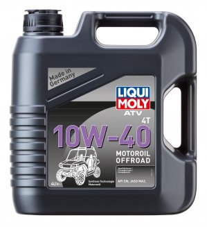 LIQUI MOLY 7541/3014 10W40 ATV 4T SL/MA-2 4л Масло моторное для квадроциклов