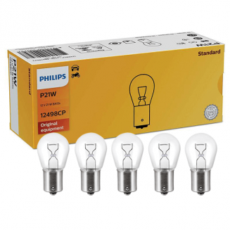 PHILIPS Лампа автомобильная P21W
