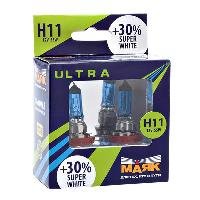 МАЯК H11 Лампы автомобильные 12V 55W +30% SUPER WHITE ULTRA