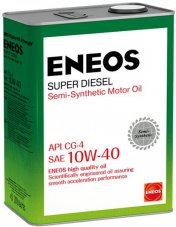 ENEOS Super Diesel CG-4 10w40 Масло моторное п/с 4л