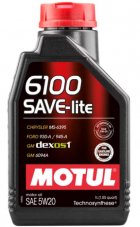 Motul 6100 Save-lite 5w20 1л Масло моторное