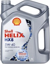 Shell Helix HX8 5w40 4л Масло моторное