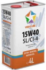 VERYLUBE 15W40 4л Масло моторное