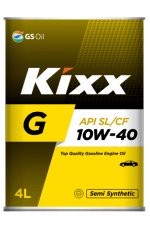 Kixx GX5 SL 10W-40 п/синт 4л Масло моторное