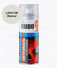 KUDO KU-41230Эмаль автомобильная металлизированная "Жемчуг 230" 520мл