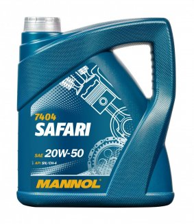 MANNOL 20W-50 SAFARI 5л Масло моторное