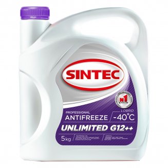 SINTEC Антифриз S-12++ UNLIMITED 5л