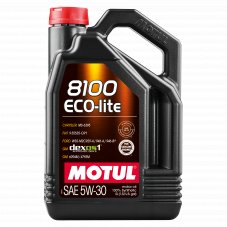 Motul 8100 Eco-lite 5w30 100% синт 4л.Масло моторное