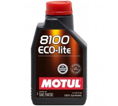 Motul 8100 Eco-lite 5w30 100% синтетик 1л.Масло моторное